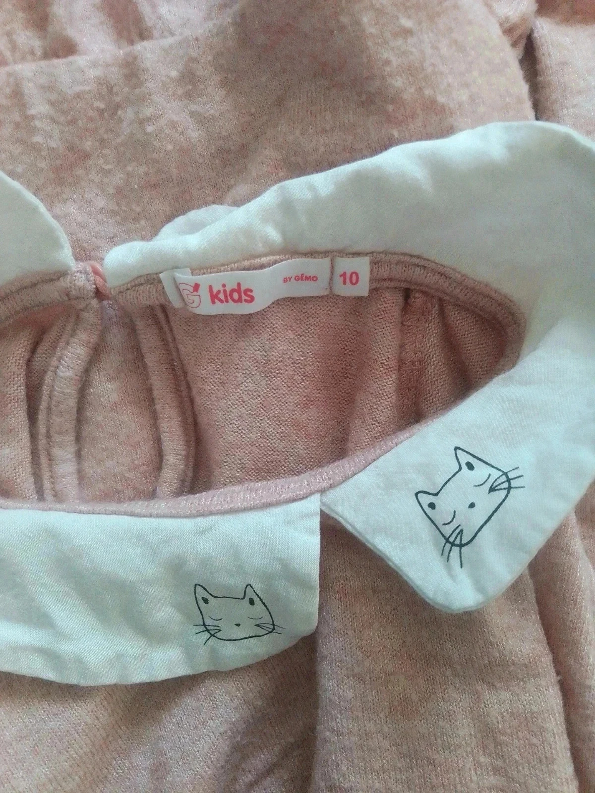 Petit pull chat 10 ans viscose tout doux – photo 3